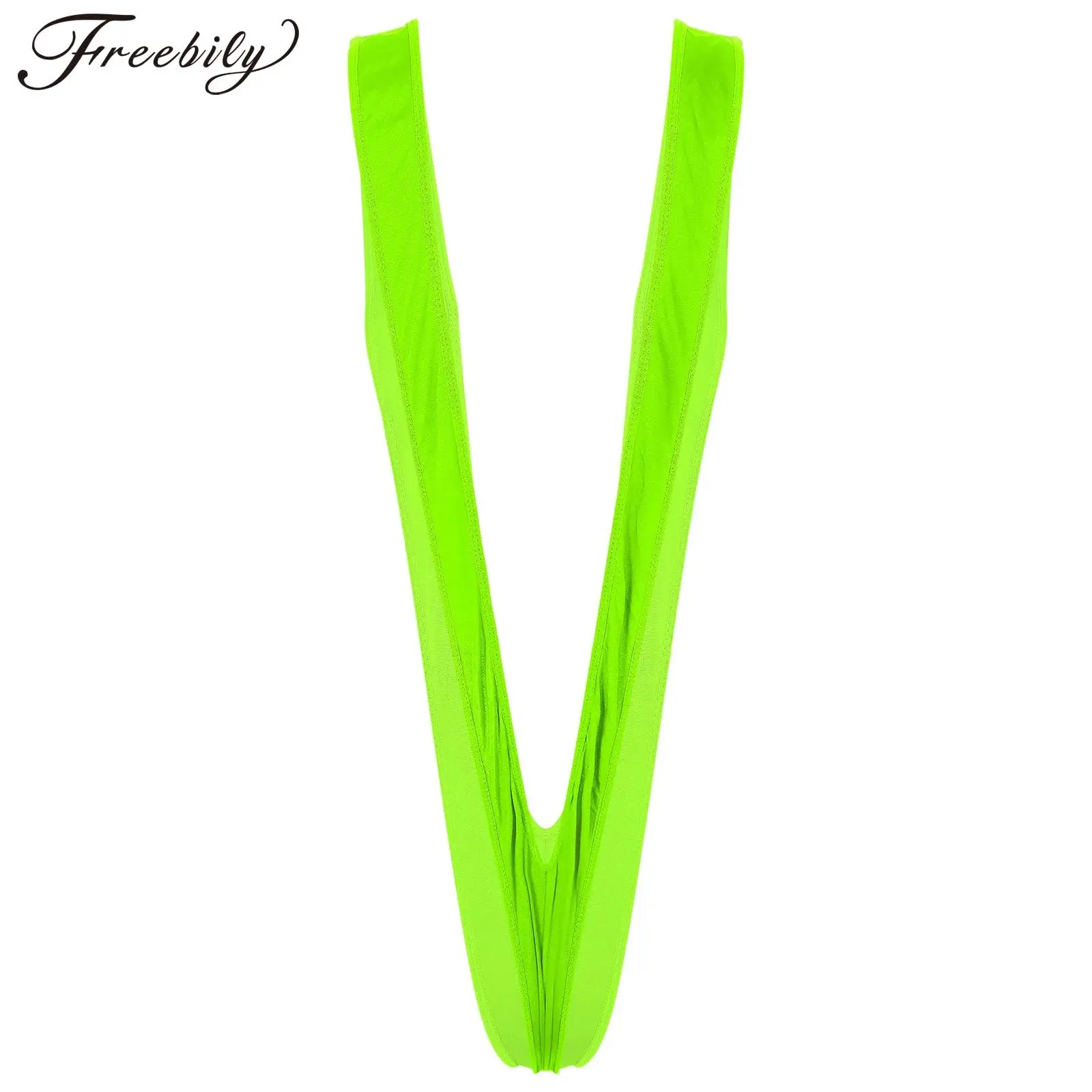 Costume Da Bagno Intero Da Uomo Monokini Costume Da Bagno Per Uomo Tinta Unita Scollo A V Profondo Body Mankini Swimwear Beach Wear