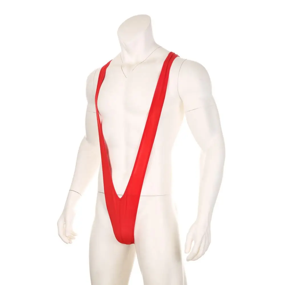 Sexy Mens Strap Underwear Maschile Perizoma Body Perizoma Body Stage Eseguire Fasciatura Lingerie V String Mankini Tuta