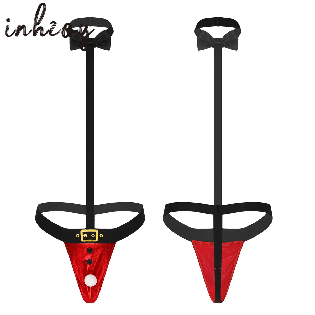 Perizoma Sexy Perizoma Da Uomo Mankini Intimo Costume Di Natale Body Lingerie Sexy Perizoma Da Notte