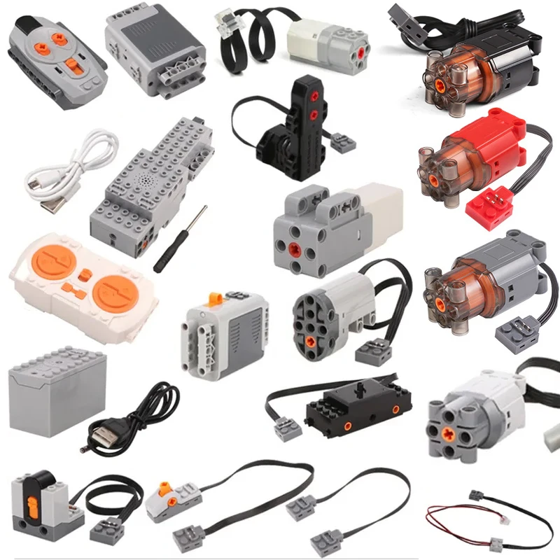 Mattoni Giocattoli Pf Parts 8293 8883 Moc High-Tech M Xl L Motore Funzioni Di Servomotore Motore Multi Tool Modello Compatibile Con Lego