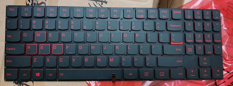 Nuova Tastiera Us Misura Per Lenovo Legion Y520 Y520-15Ikb Y720 Y720-15Ikb Retroilluminato