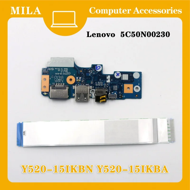 Per Lenovo Legion Y520-15Ikbn Y520-15Ikba Scheda Audio Usb Portatile Con Cavo Consegna Veloce Muslimate Ns-B191 Gd Nuovo Di Zecca