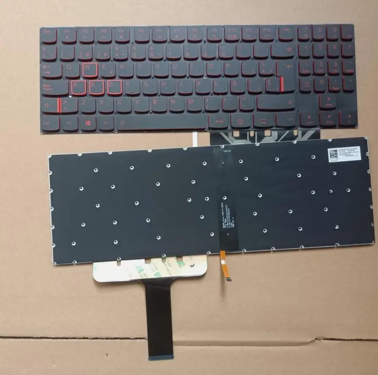 Tastiera Spagnola Per Lenovo Legion Y520 Y520-15Ikb Y720 Y720-15Ikb R720-15Ikb Chiave Rossa