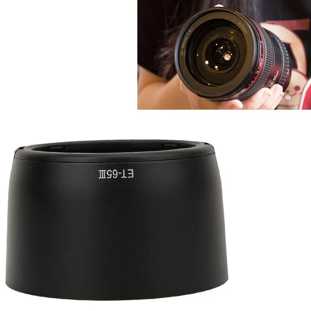Et-65Iii Paraluce Per Canon Ef 85Mm F/1.8 Usm 100Mm F/2, Sf Ef 135Mm F/2.8 Paraluce Et65 Iii Et 65 Iii