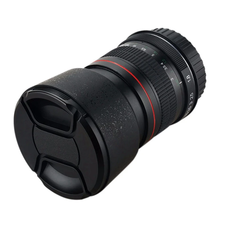 85Mm F1.8 Camera Lens For Canon F1.8 Large Aperture Fixed Focus Portrait Macro Pure Manual Focus Slr Camera Lens