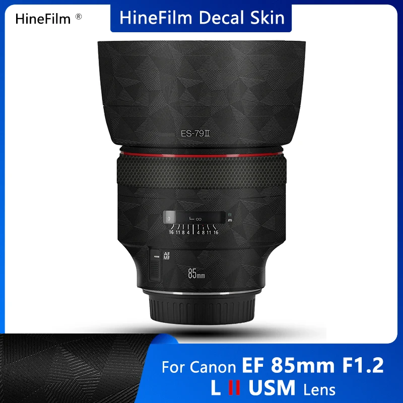 Per Canon Ef85 F1.2 Ii Lens Decal Skin Per Canon Ef 85Mm F/1.2L Ii Usm Anti Scratch Wrap Cover Ef85/F1.2Ii Lens Sticker Film