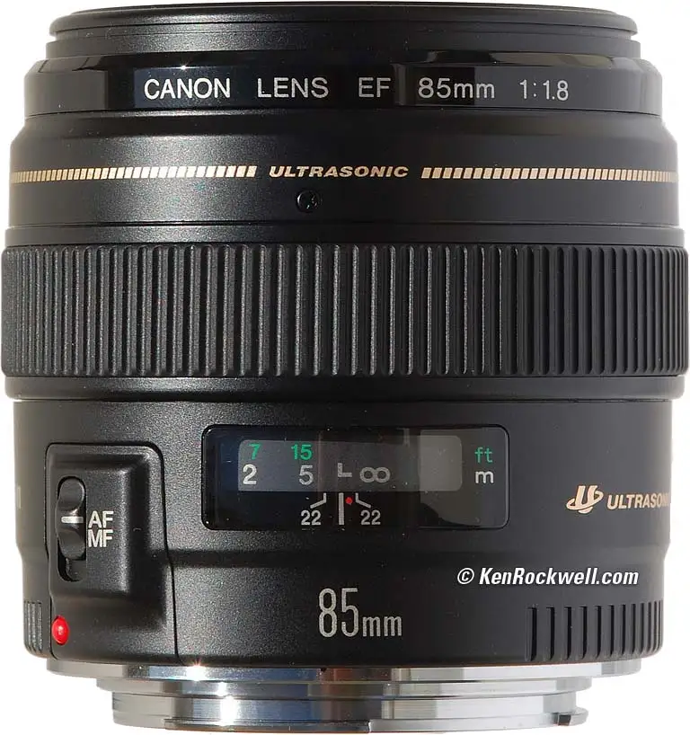 Canon Ef 85Mm F/1.8 Usm Autofocus Teleobiettivo