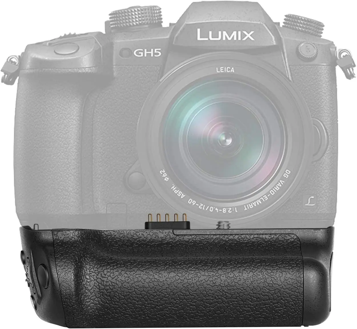 Sostituzione Impugnatura Batteria Verticale Neewer Per Dmw-Bggh5, Adatta Per Fotocamera Mirrorless Panasonic Lumix Gh5