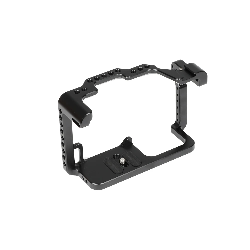 Szrig Basic Cage Dslr Camera Gh5 Camera Cage Full Frame Con Supporto Per Scarpe 1/4 Fori Filettati Per Panasonic Gh5