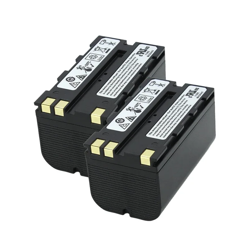 2 Pezzi Batteria Zba400 Per Geomax Zt20/80 Zgp800 Zenith 10/20/50 Zoom 20/30/35Pro/80 Series