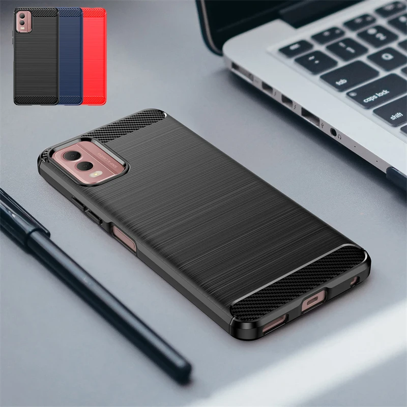 Per Nokia C32 Cover Cover Nokia C32 Capas Antiurto Armor Phone Bumper Back Soft Tpu Nuova Custodia In Silicone Per Nokia C 32 C32 Fundas