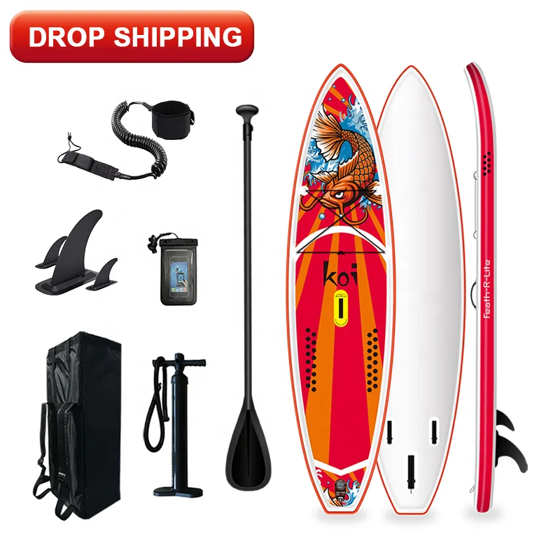 Funwater Drop Shipping Sup Paddle Board Premium Gonfiabile Stand Up Paddle Board Drop Stitch Tavola Da Surf Gonfiabile