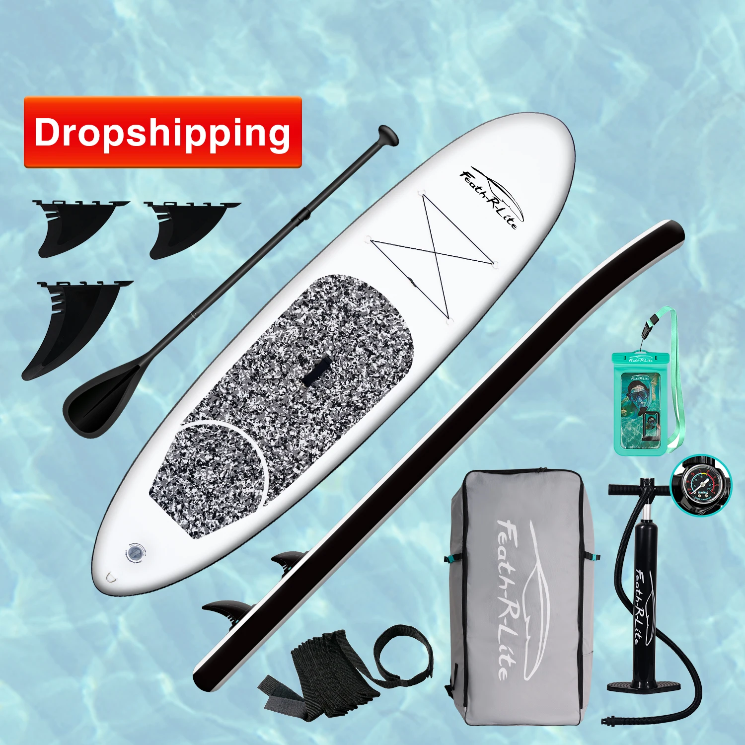 Funwater Dropshipping Oem Sup Stand-Up Paddle Board Sup Board Tavola Da Surf Gonfiabile Paddleboard Sufingboard Isup Bord