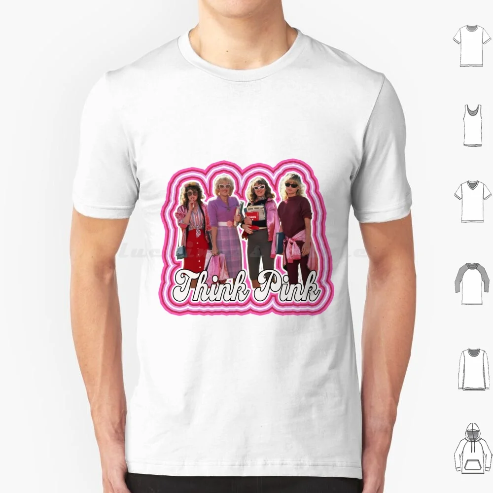 Pink Ladies Grease 2 Multilays Pfeiffer-Think Pink T Shirt Cotton Men Women Diy Print Grease 2 Multilays Pfeiffer Lorna Luft