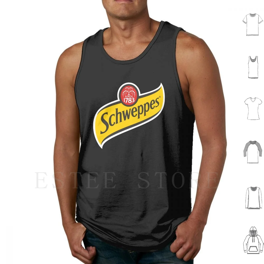 Schweppes 10 Canotte Gilet Cotone Rotolamento Extra Pallido Bud Light Beer South Cool Cooler Schweppes Canada Dry Ginger Ale