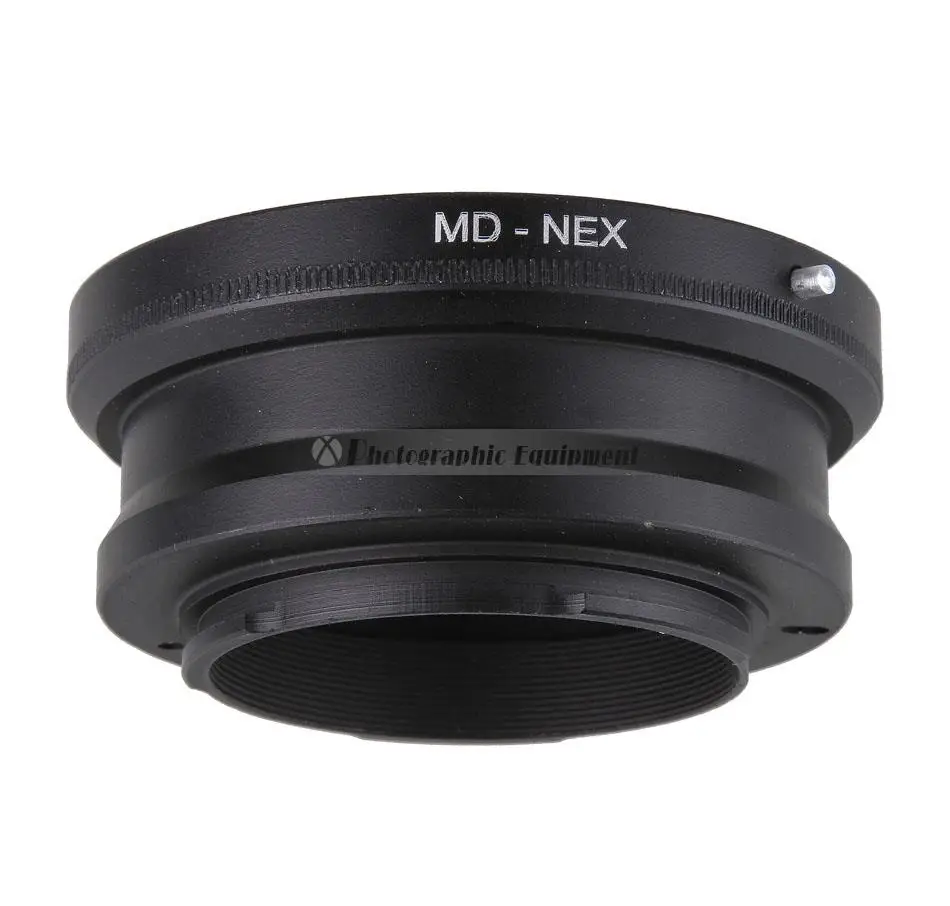 Anello Adattatore Obiettivo Fotocamera Md-Nex Per Sony, Obiettivo Baionetta Minolta Md Al Corpo Nex A5100 A6000 A6300 A7R Ii A7Ii Nex3 Nex5