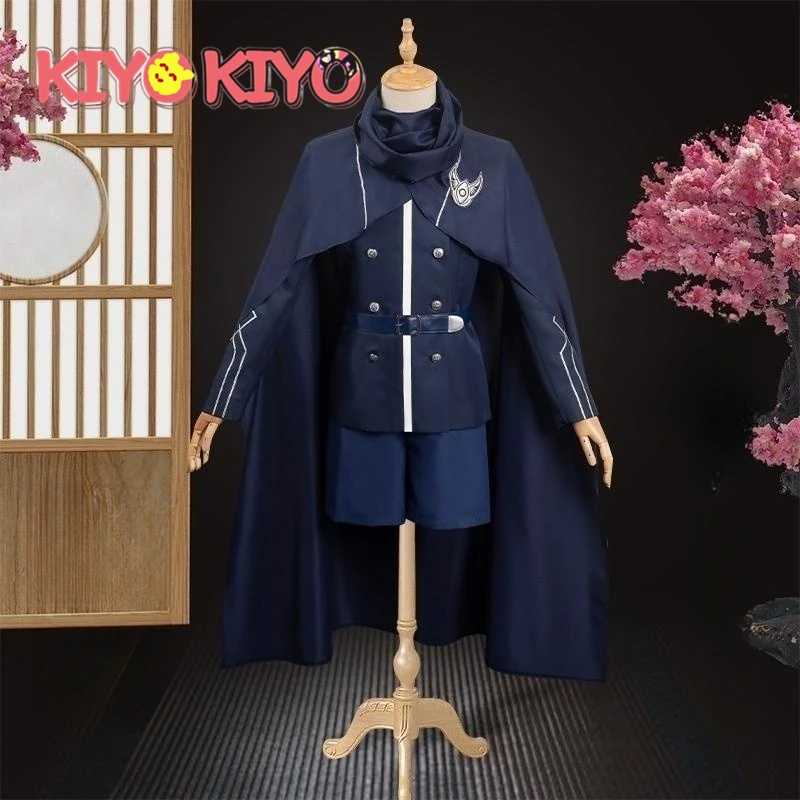 Kiyo-Kiyo Game Master Detective Archivi: Codice Pioggia Travestimento Yuma Cosplay Costume Death Travestimento Yuma Unifrom Set Halloween Co