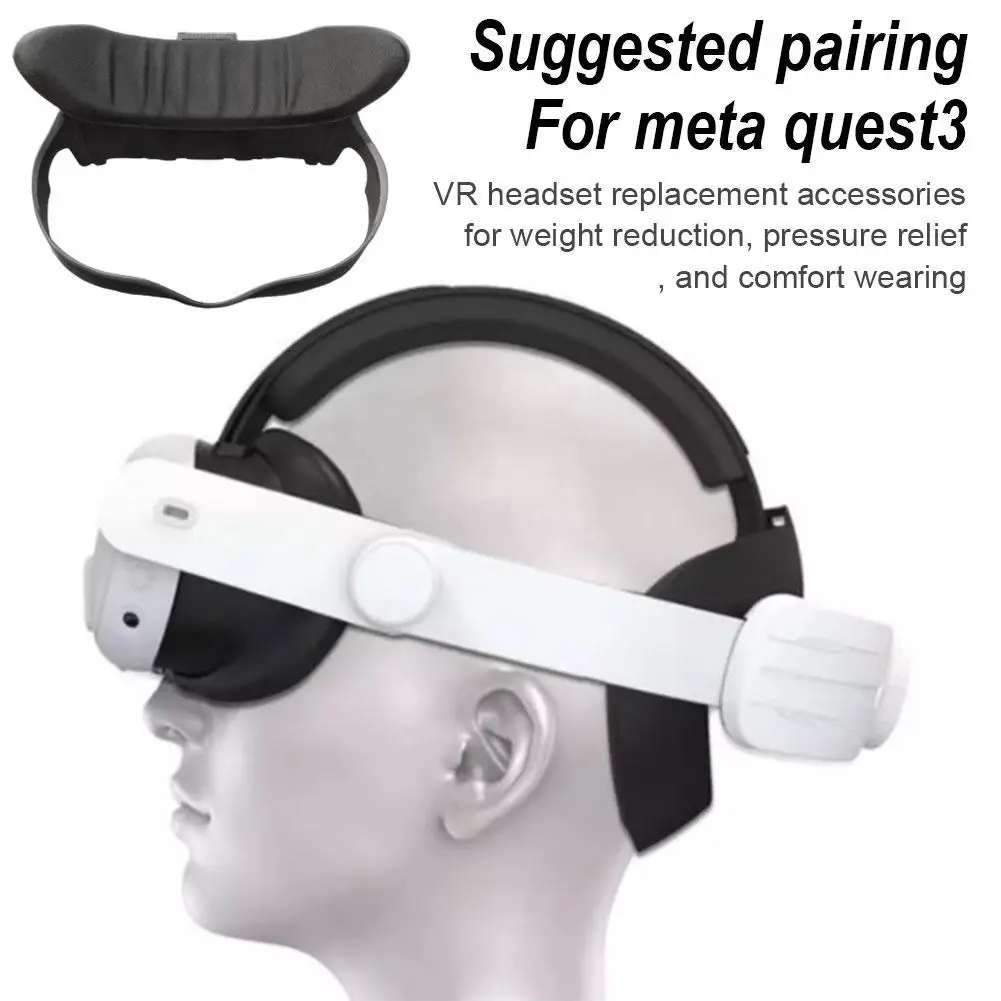 Eye Cover Pad Per Meta Quest Pro Vr Occhiali Auricolare Anti-Sudore Light Blocking Maschera Facciale In Silicone Per Accessori Meta Quest Pro