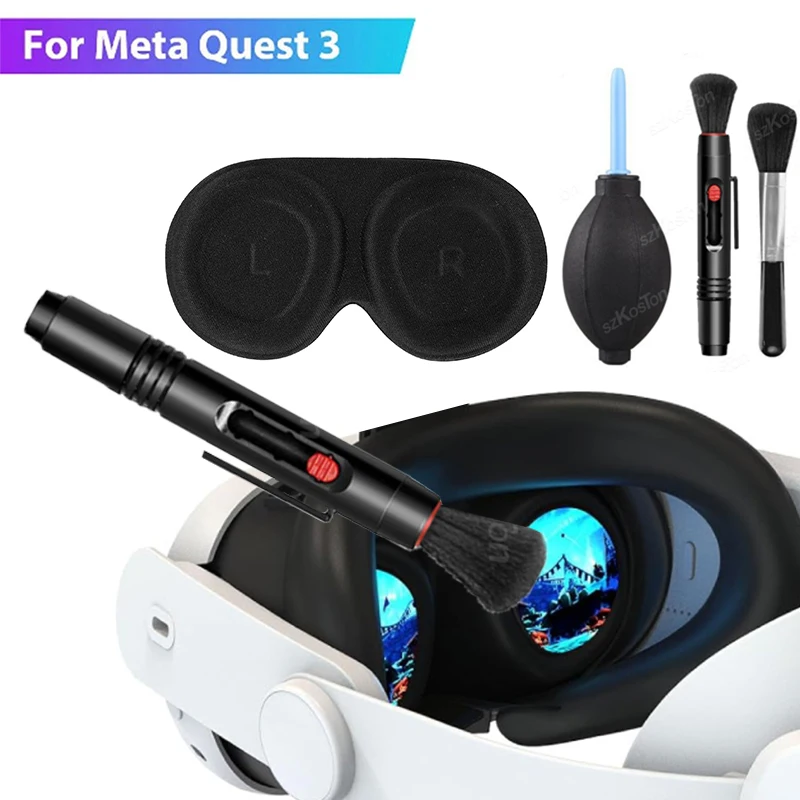Per Meta Quest 3 Lens Cleaning Pen Brush Camera Cleaning Dust Pen Brush Anti-Scratchm Protector Cover Per Quest 3 Accessori
