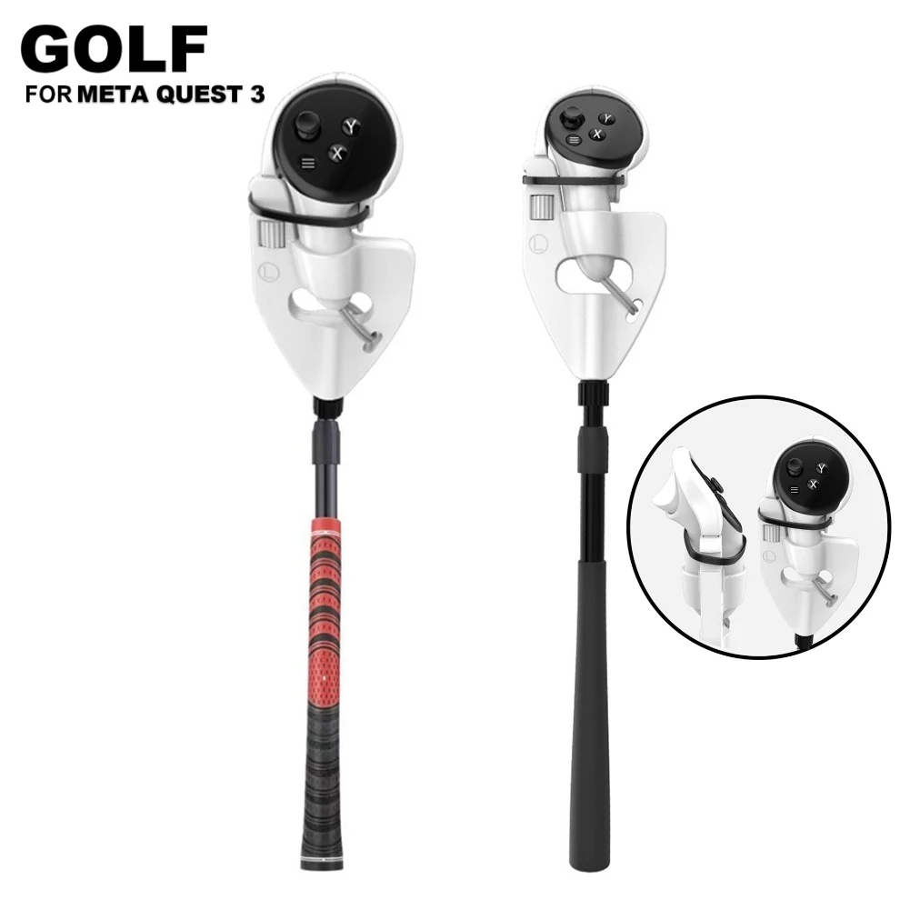 Per Oculus Quest Pro Meta Quest 3 Vr Golf Club Maniglia Attacco Golft Golf Club Maniglia Accessori Pro Controller Accessori