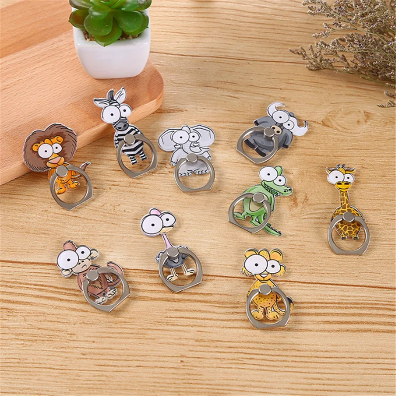 Zoo Zebra Finger Ring Presa Per Cellulare Supporto Per Smartphone Anello Per Smartphone Cellulare Supporto Per Gatti Carino Per Supporto Per Iphone 15