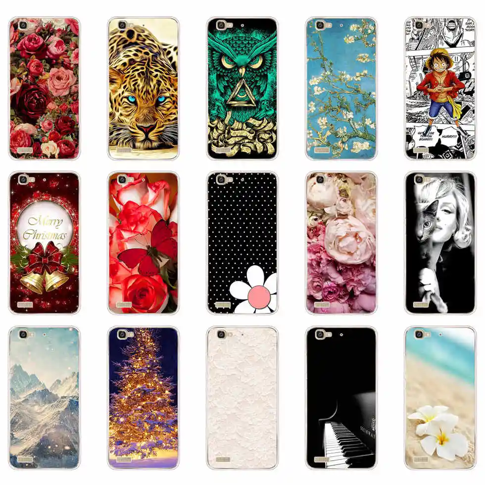 Custodia Coque Per Huawei Gr3 Tag-L01 Tag-L03 G8 Mini Funda Cover Posteriore Shell Paraurti Per Huawei Gr3 Capas