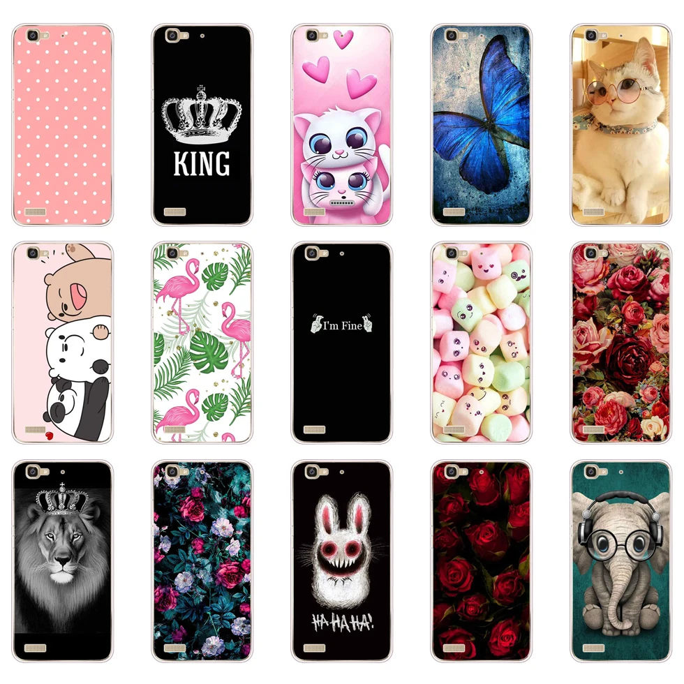 Custodia Coque Per Huawei Gr3 Tag-L21 Tag-L01 Tag-L03 G8 Mini Tag L21 Funda Cover Posteriore Shell Paraurti Per Huawei Gr3