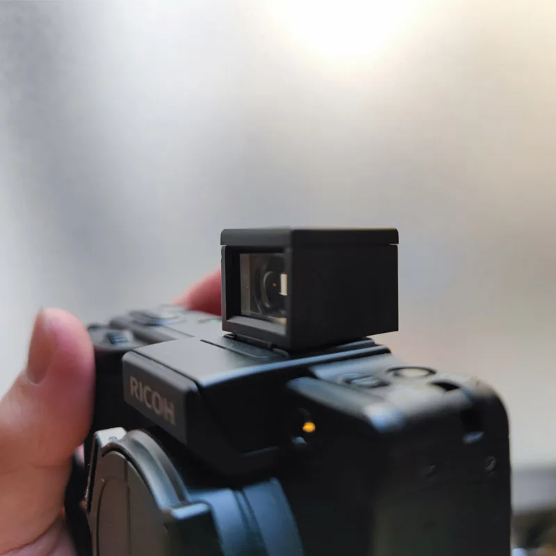 35Mm Viewfinders Leicam Free Focus Lens Rangefinder Camera 28Mm Viewfinder Gr \ Gr2 \ Gr3 \ Dp Sonye Mount Cover Posteriori Dell'Obiettivo Di Imaging