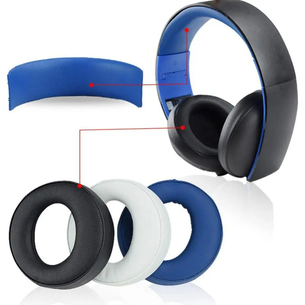 Auricolari Fascia Per Cuffie Wireless Sony-Gold Ps3-Ps4 7.1 Virtual Surround Sound Cechya-0083 Cuffie Dropshipping