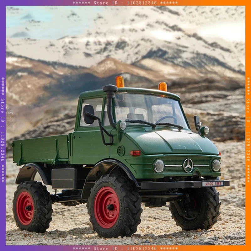 Nuovo Fms Fcx24 Unimog 421 Rc Car 1/24 4Wd Simulazione Telecomando Fuoristrada Modello Cingolato Camion Elettrico Giocattoli Regalo Per Ragazzi Adulti