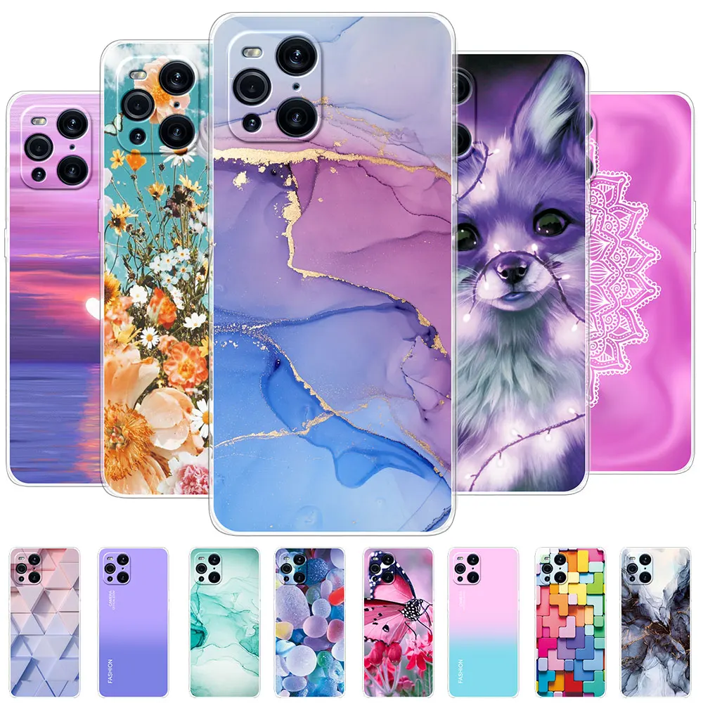 Per Oppo Find X3 Pro Case Oppo Find X3 Lite X3 Neo X5 Lite Custodia Morbida In Silicone Trasparente Per Oppo Find X5 Pro Find X6 Pro Funda
