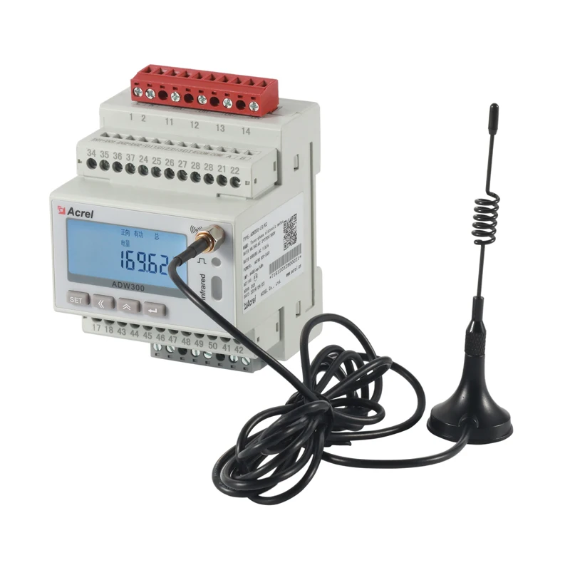 Adw300/Nb Smart Energy Mobile 3 Plug Ing Shelly Em Meter Con Wifi Wireless Home Lora