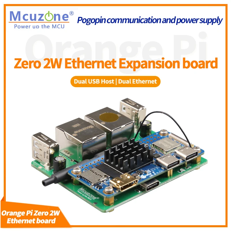 Scheda Di Espansione Ethernet Orange Pi Zero 2W Dual Usb Host |