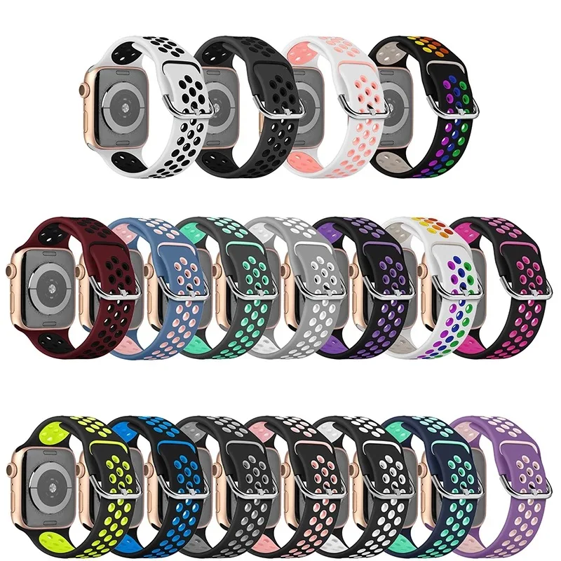 42 44Mm Cinturino In Silicone Per Iwo Serie 6 7 Smart Watch Z36 T100 Plus W37 Per Smartwatch T500 X6 W26 Pro Per Dt100 Hw22 Braccialetti