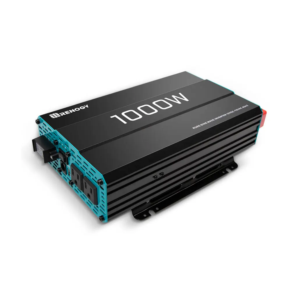 Renogy 1000W Inverter A Onda Sinusoidale Pura Da 12V A 240V Ac Telecomando Porta Usb Ideale Per Off-Grid Solar Power Rvs Camping