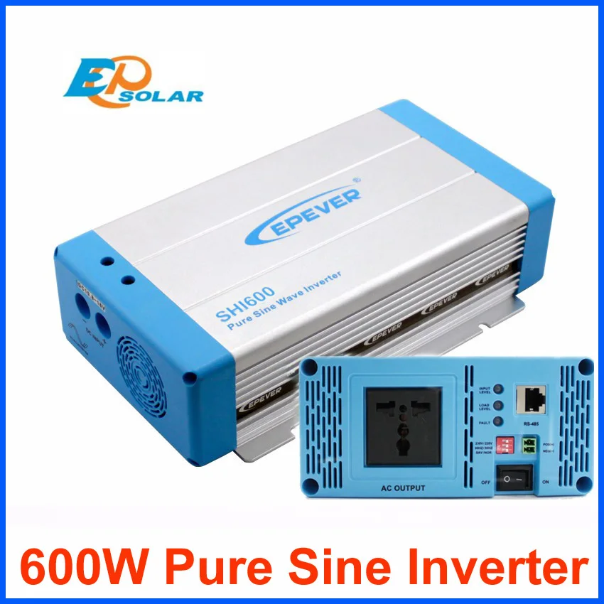 600W Epever Shi600W-12 12V Onda Sinusoidale Pura Solar Inverter 12Vdc Per 220Vac Off Grid Inverter In Australia Europeo Dc Per Ac Shi600W