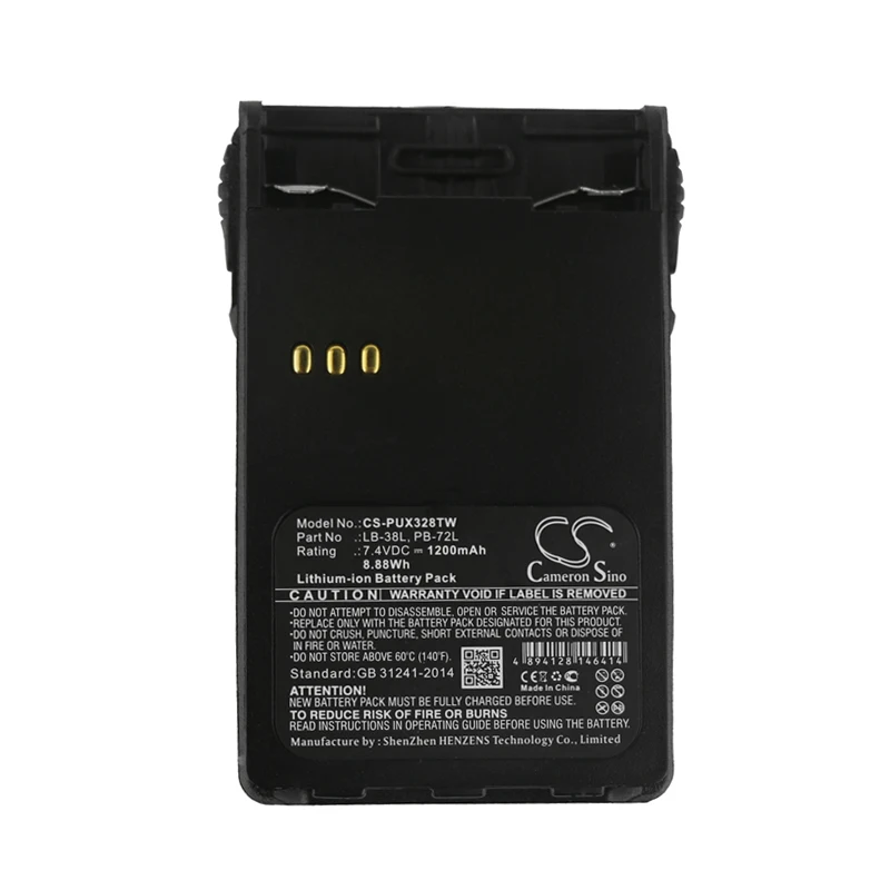 Batteria Walkie-Talkie Per Midland Ct200, Ct210, Ct-32, Ct400, Ct410, Ct-710, G14, Pr-2216, Pb200, Pb400, Pb-Ct