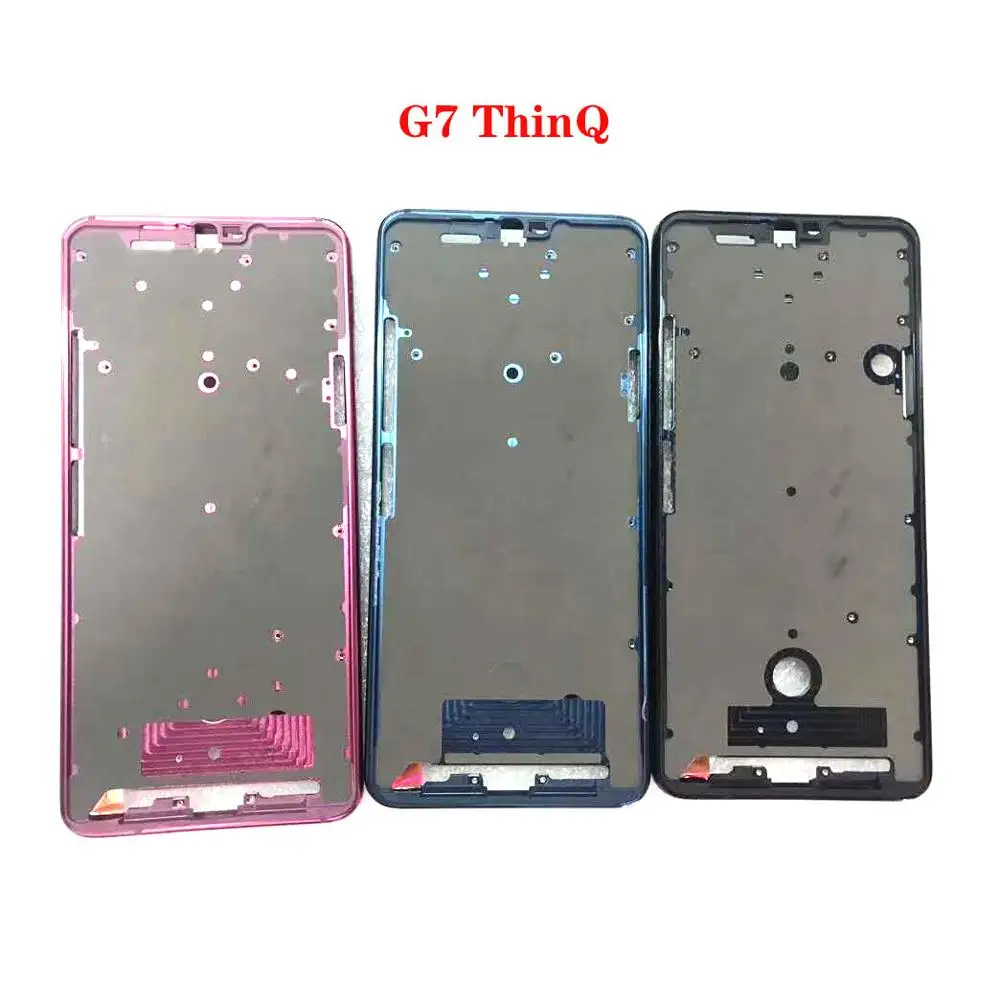 Originale Per Lg G7 Thinq Lm-G710 G710N G710Vm G710 Sm-G710 Alloggiamento Anteriore Piastra Telaio Display Lcd Cornice Cornice Cornice Cornice