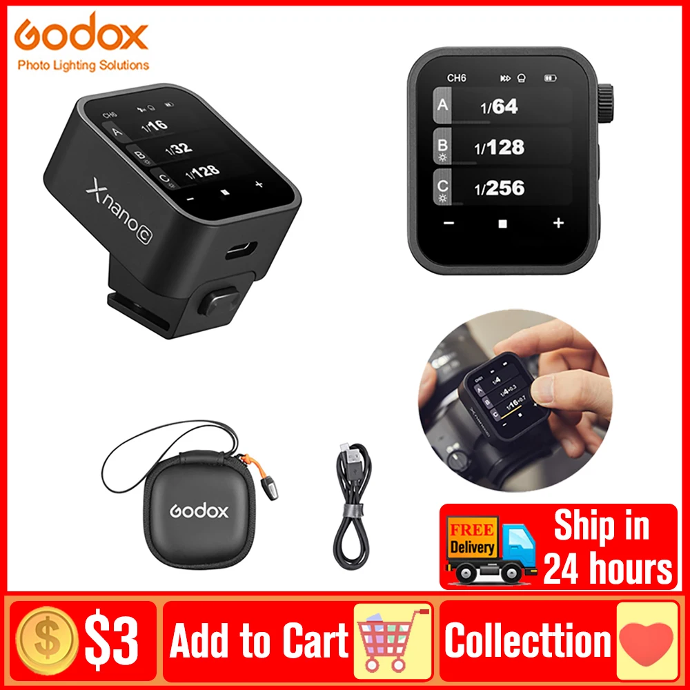 Godox X3 X3-C X3-N X3-S X3-F X3-O Flash Trigger Ttl Hss Trasmettitore Touch Screen Trigger Per Canon Nikon Sony Fujifilm Olympus
