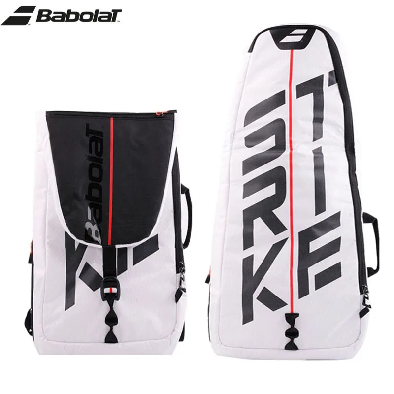 Borsa Da Tennis Portatile A 2 Usi Babolat Original Pure Strike Tim Stesso Modello Zaino Per Racchetta Da Tennis Babolat 3R Borse Da Tennis Per Badmint