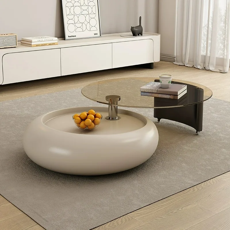 Accent Coffee Table Round Console Divani Tavolo Moderno Corner Salon Design Supporti Vintage Tavolino Da Salotto Mobili Nordici