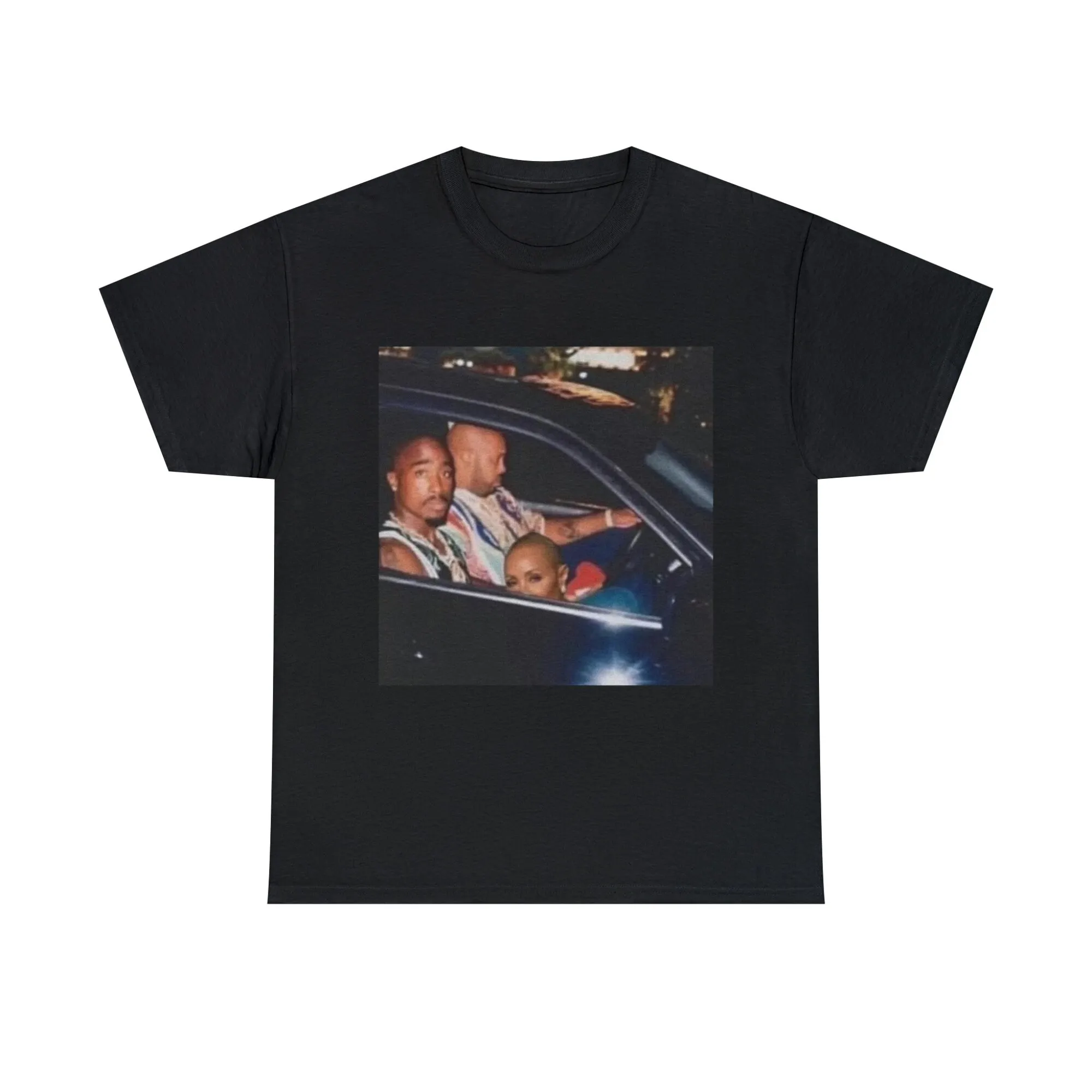 2 Pac X Jada Pinkett Smith T Shirt Maniche Lunghe O Corte