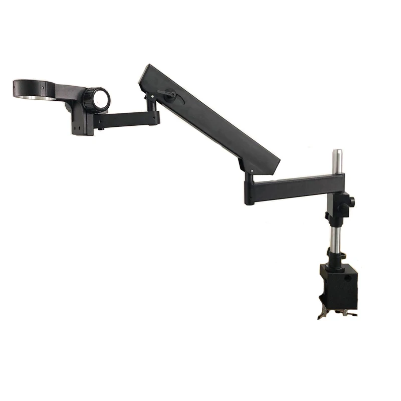 Per Trinoculare Stereo Microscopio Binoculare Stand Braccio Snodato Pilastro Morsetto A3 Supporto Zoom Microscopio Accessori