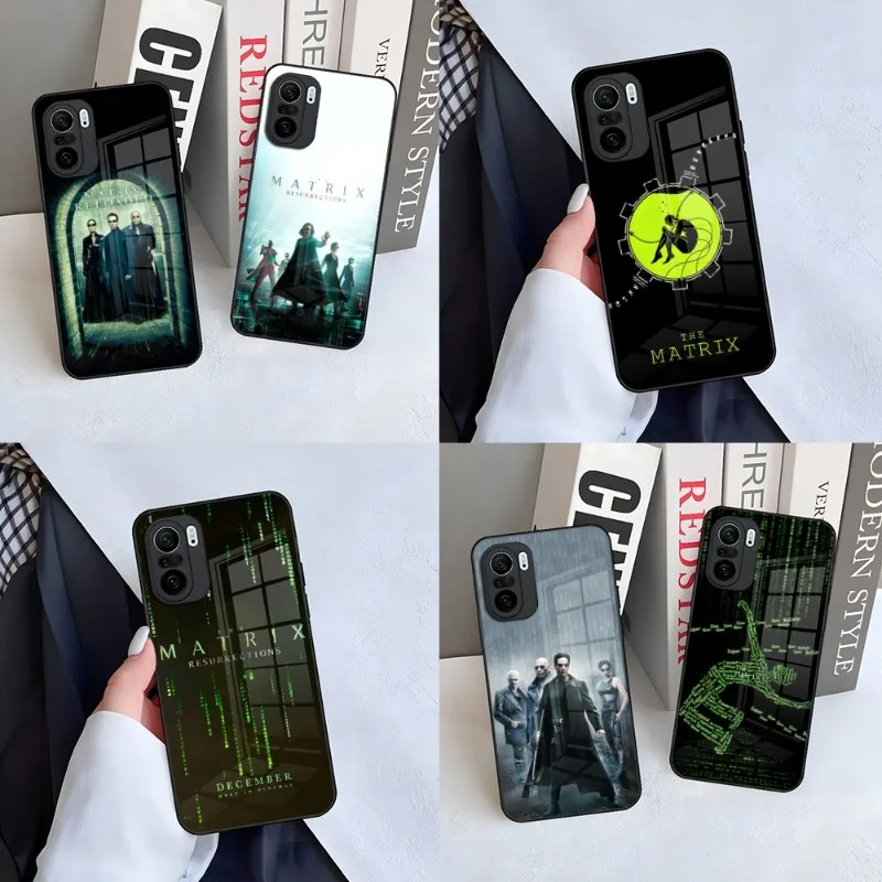 The Matrix Movie Phone Case Per Xiaomi 13 12 X Redmi Note 11 10 S Lite T Pro Poco X3 M4 Vetro Temperato