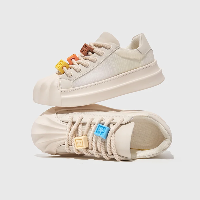 Scarpe Da Donna Punta Tonda Calzature Da Donna High On Platform Off White Low Sale Offre La Spedizione Gratuita Una Luce Coreana Originale Urban 39