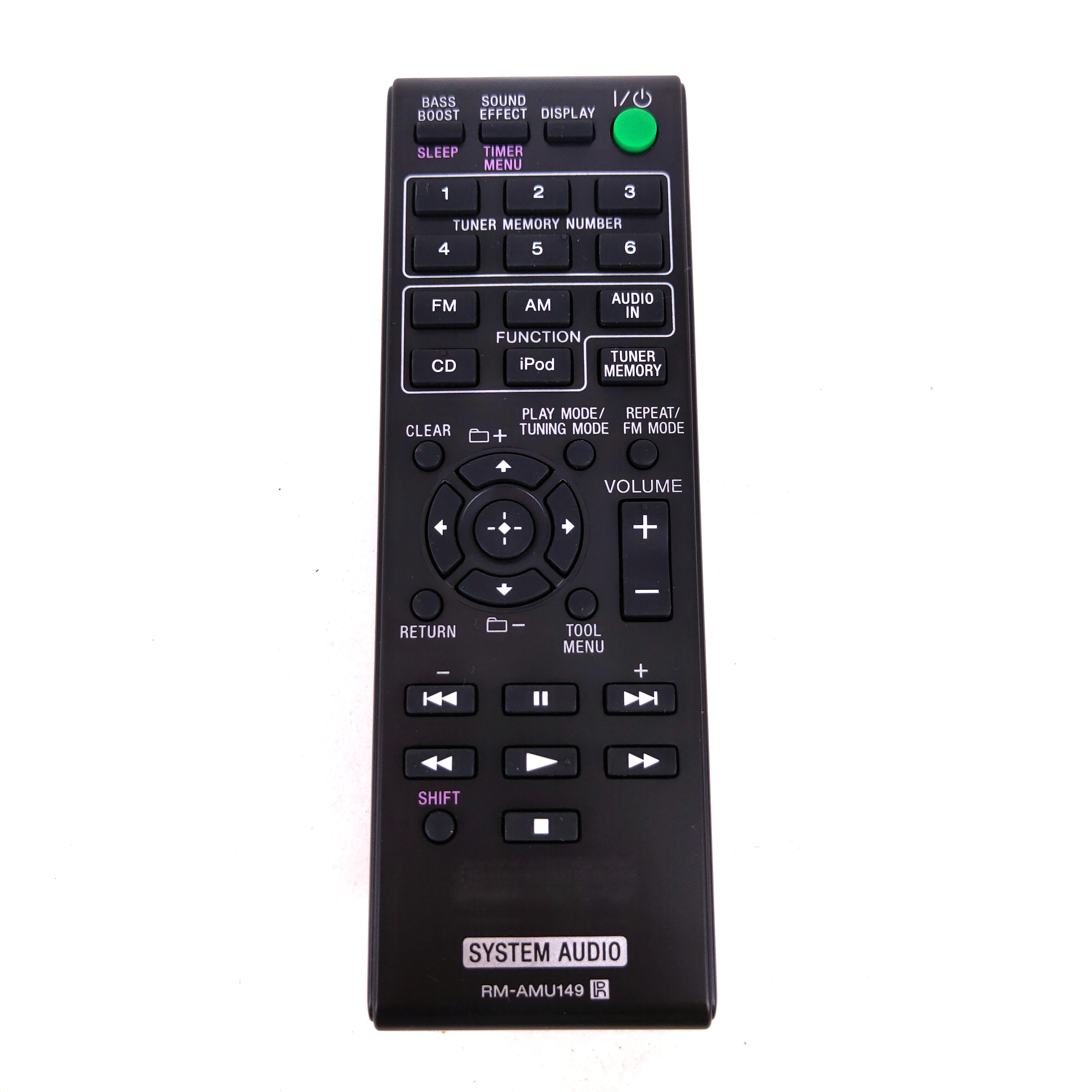 Nuovo Originale Per Sony Rm-Amu149 Micro Hi-Fi Stereo System Remote Control Cmt-V9 Cmt-V9Ip Cmt-V10Ip Cmt-V10Ip/Ca Cmt-V10Ip/Z