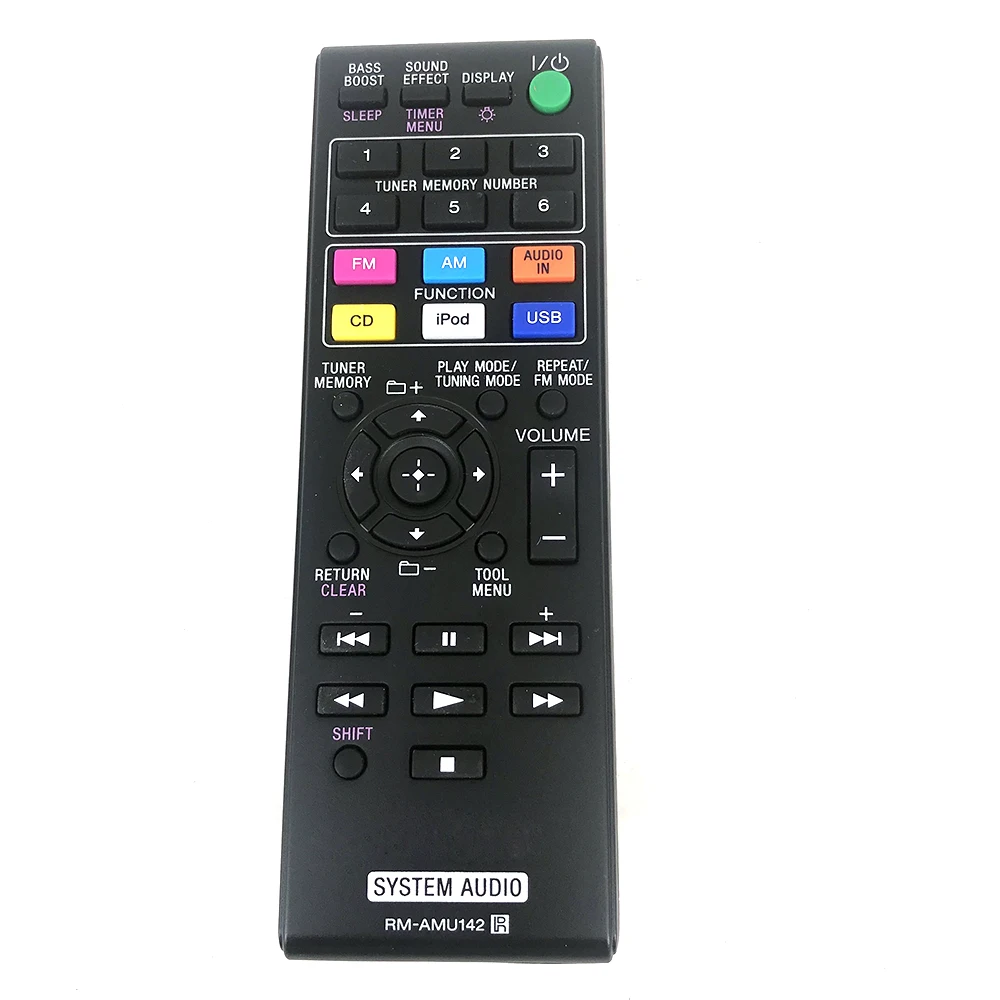 Nuovo Originale Rm-Amu142 Per Sony Cd Micro Hi-Fi Sistema Audio Telecomando Cmt-50Ip Fernbedienung