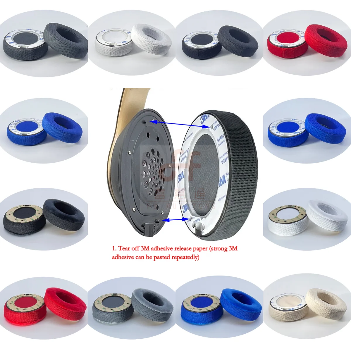 Cover Di Ricambio Per Auricolari Per Beats Studio 2 3 Cuffie Wireless Cuffie Cuffie In Spugna