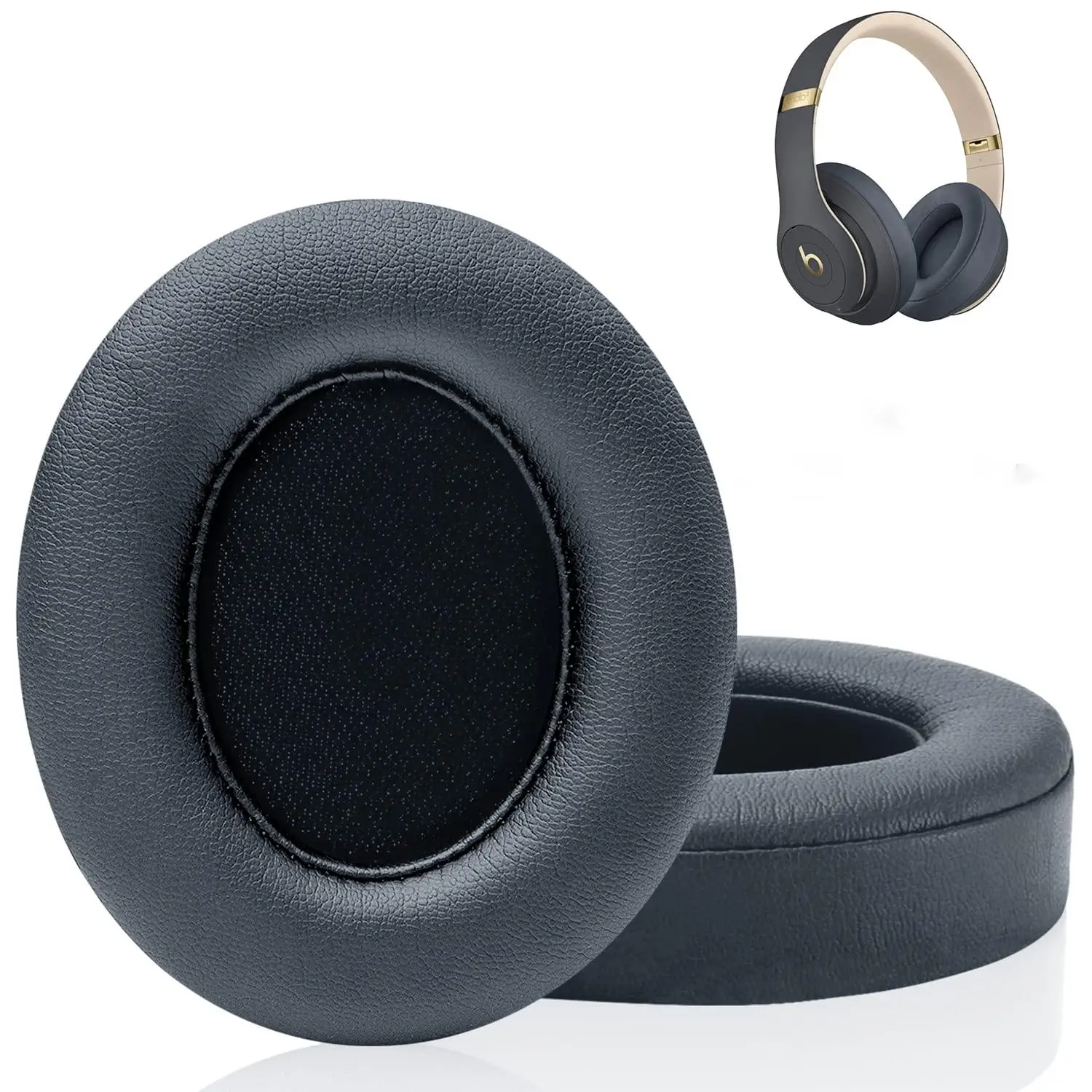 Beats Studio Sostituzione Auricolari Cuscini In Memory Foam Cover Per Beats Studio 2.0 Cablato/Wireless B0500/ B0501 & Beats Studio 3.0