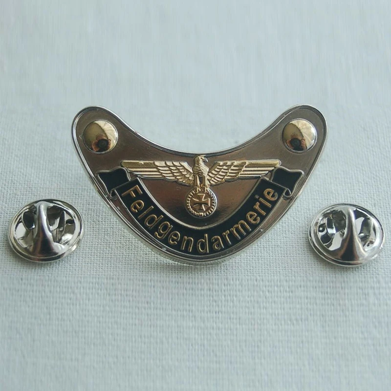 Feldgendarmerie Ek Adler Militäry Militaria Spille Pulsante Distintivo Anstecker #350